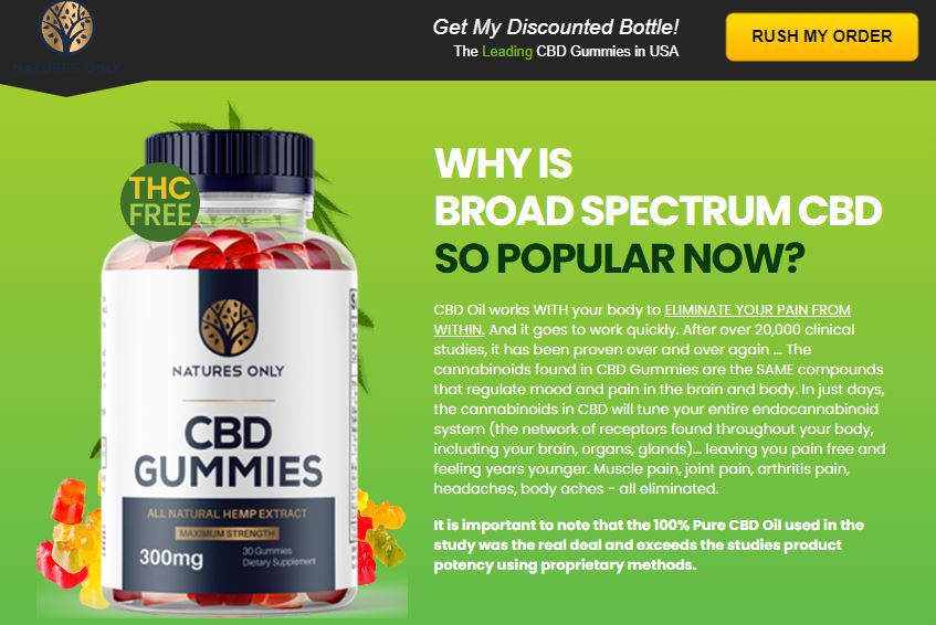 Natures Stimulant CBD Gummies