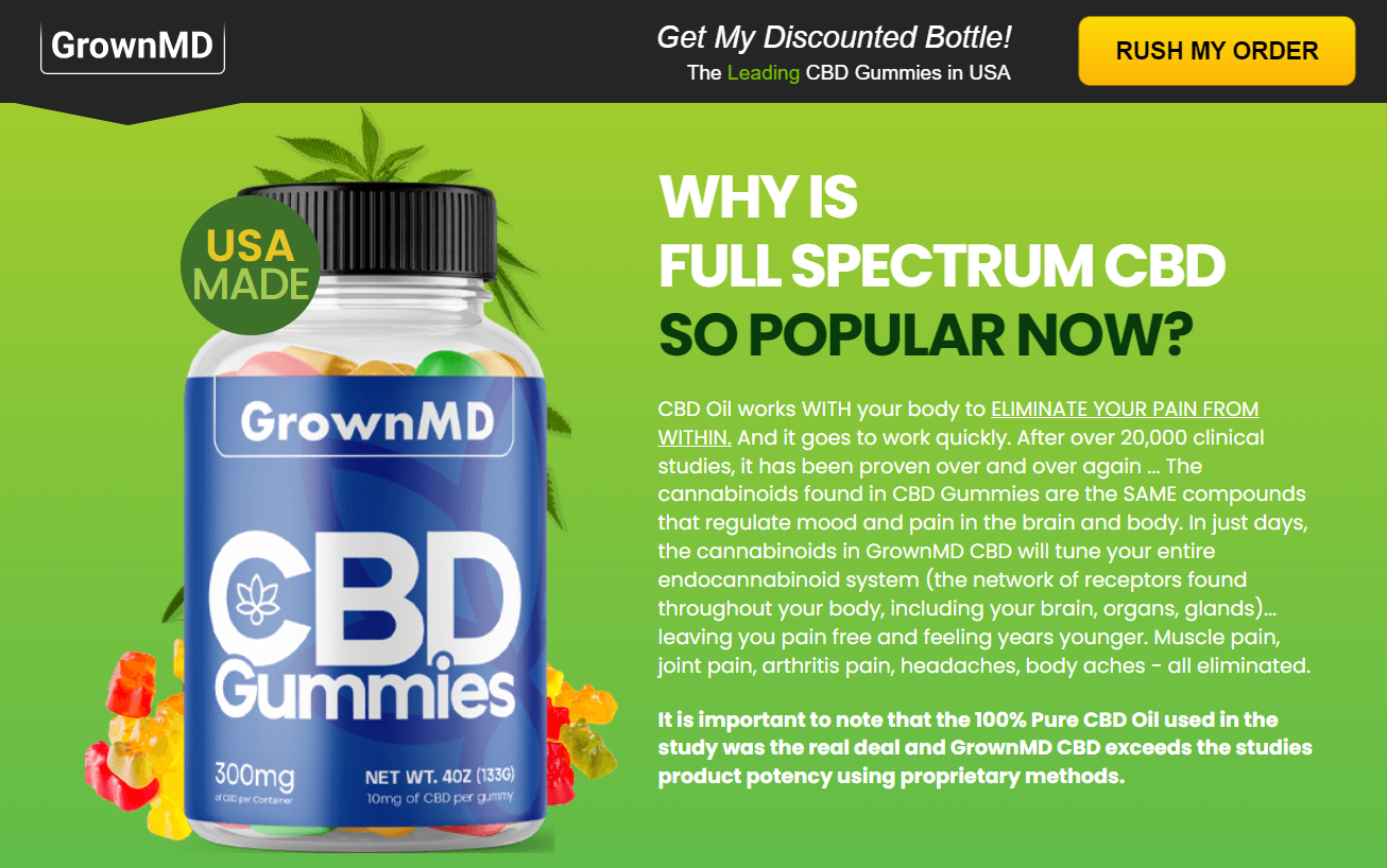 Grown MD CBD Gummies